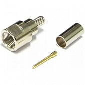 N1-111L NGT ВЧ-разъем FME,  штекер,  RG-174,  обжимной (crimp)